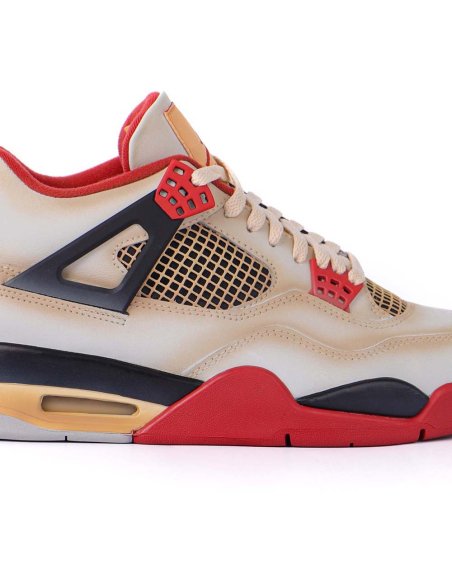 Custom Air Jordan 4 Fire Red with high quality,best top AIR JORDAN 4