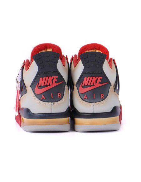 Custom Air Jordan 4 Fire Red with high quality,best top AIR JORDAN 4