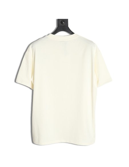 Moncler embroidered letter jacquard short-sleeved T-shirt,Moncler