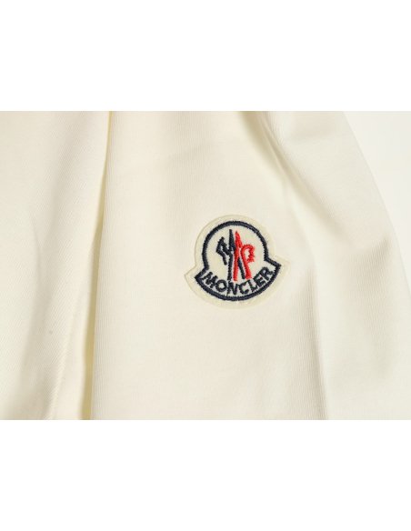 Moncler embroidered letter jacquard short-sleeved T-shirt,Moncler