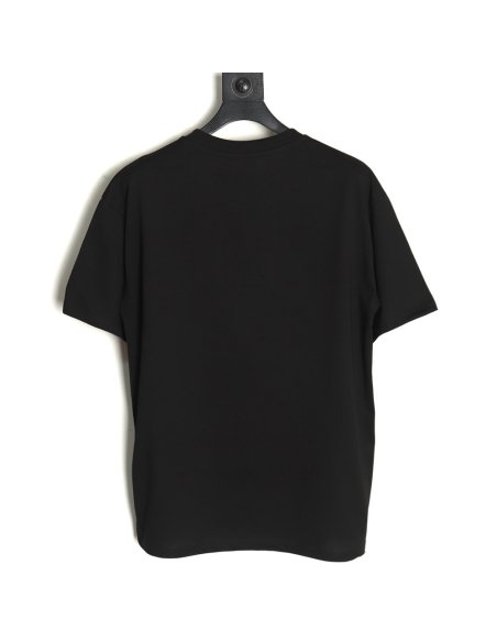 Moncler embroidered letter jacquard short-sleeved T-shirt TSK1,Moncler