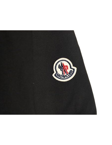 Moncler embroidered letter jacquard short-sleeved T-shirt TSK1,Moncler