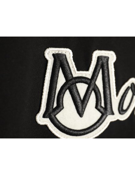 Moncler embroidered letter jacquard short-sleeved T-shirt TSK1,Moncler