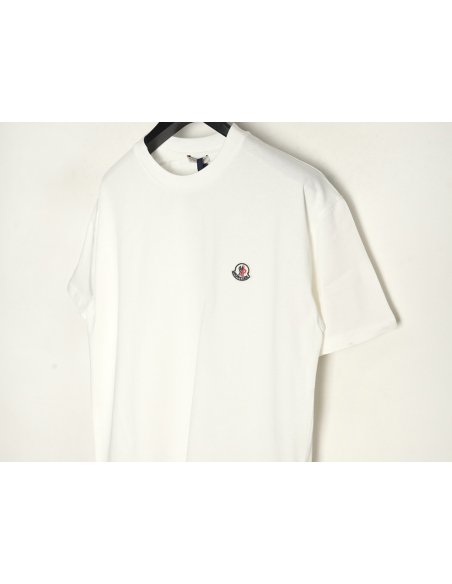 Moncler embroidered letter jacquard short-sleeved T-shirt TSK2,Moncler