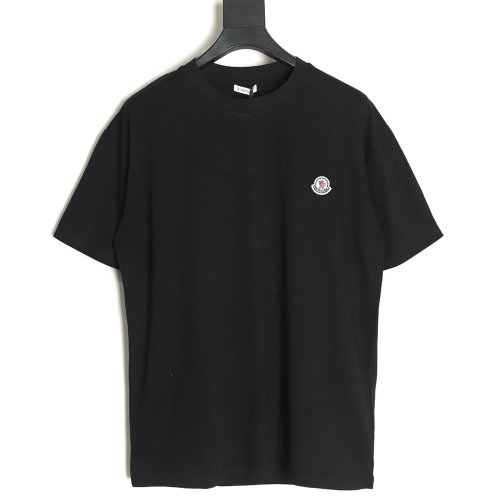 Moncler embroidered letter jacquard short-sleeved T-shirt TSK3,Moncler