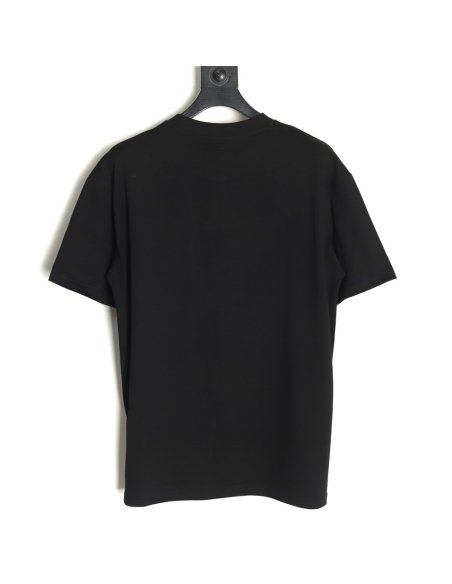 Moncler embroidered letter jacquard short-sleeved T-shirt TSK3,Moncler