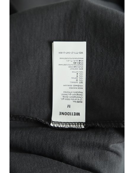 we11 done luminous bullet screen print short-sleeved T-shirt TSK1,We11done