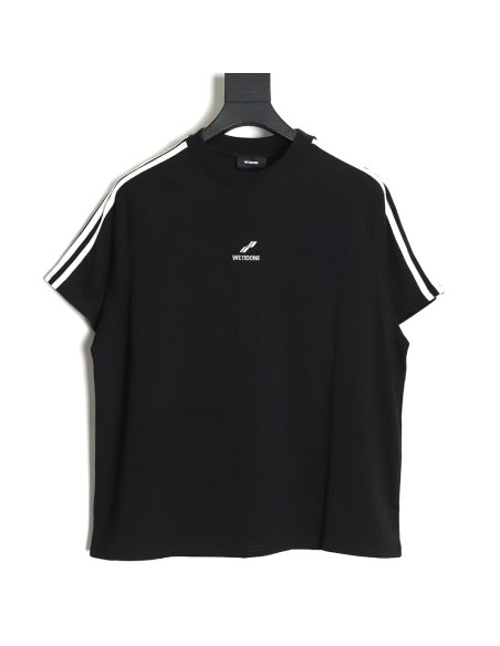 We11done three stripes short sleeve t-shirt,We11done