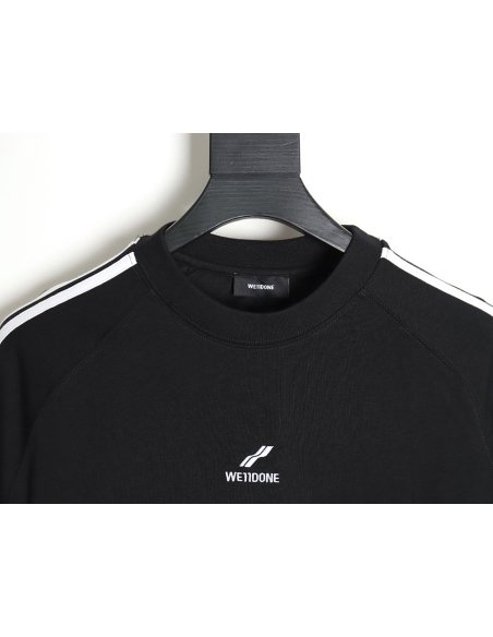 We11done three stripes short sleeve t-shirt,We11done