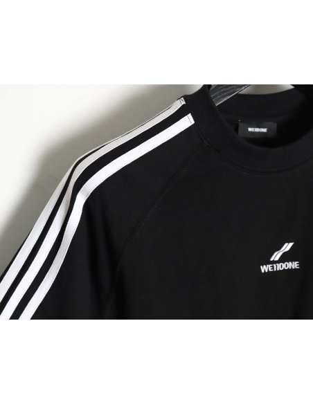 We11done three stripes short sleeve t-shirt,We11done