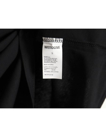 We11done three stripes short sleeve t-shirt,We11done