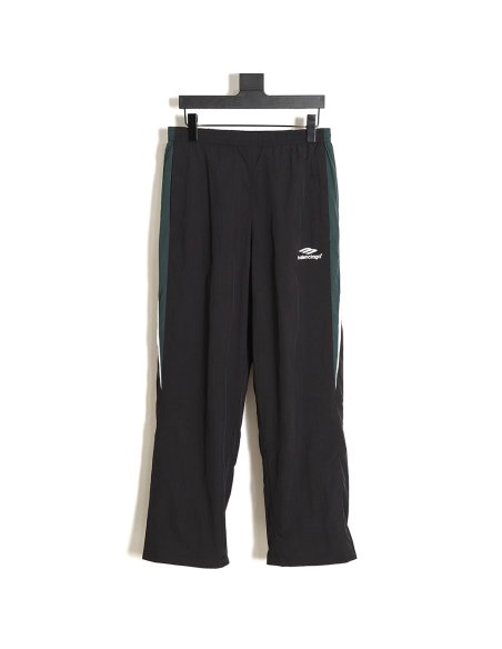 Balenciaga Balenciaga 23SS Patchwork Embroidered Trousers,Prada