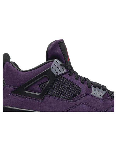 Jordan 4 Retro Travis Scott Purple (Friends and Family) with high quality,best top AIR JORDAN 4