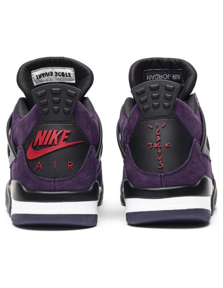 Jordan 4 Retro Travis Scott Purple (Friends and Family) with high quality,best top AIR JORDAN 4