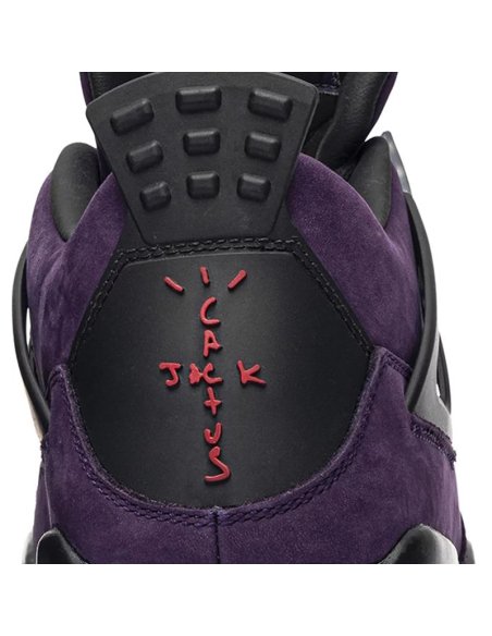 Jordan 4 Retro Travis Scott Purple (Friends and Family) with high quality,best top AIR JORDAN 4