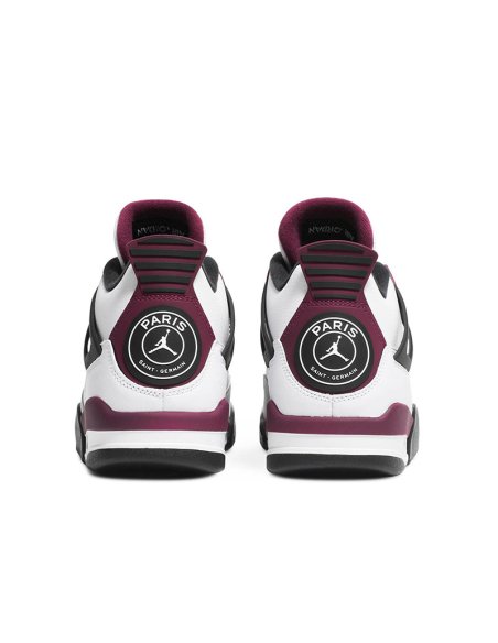 PARIS SAINTGERMAIN X AIR JORDAN 4 RETRO BORDEAUX with high quality,best top AIR JORDAN 4