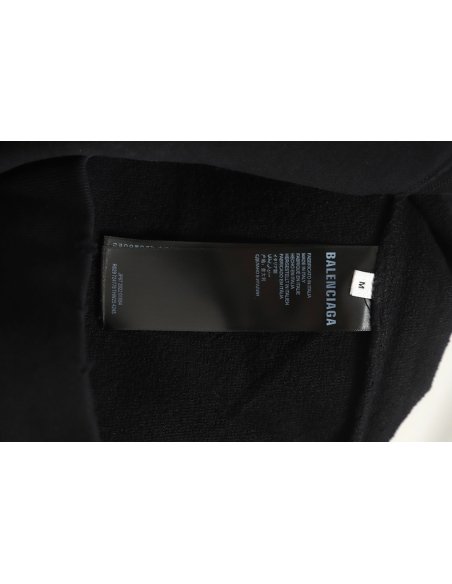 Balenciaga gradient washed destroyed hand-painted cursive lettering crew neck sweatshirt,Balenciaga