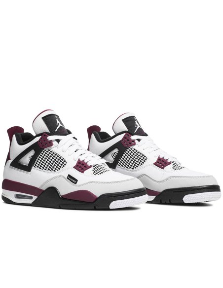 PARIS SAINTGERMAIN X AIR JORDAN 4 RETRO BORDEAUX with high quality,best top AIR JORDAN 4
