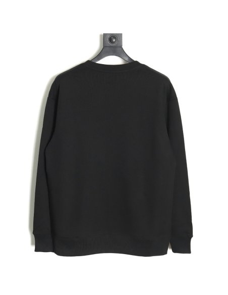 Prada triangle logo collar lettering round neck sweatshirt TSK1,Prada