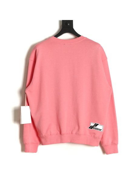 WE11 DONE 22FW Neon Barrage Crew Neck Sweatshirt,We11done