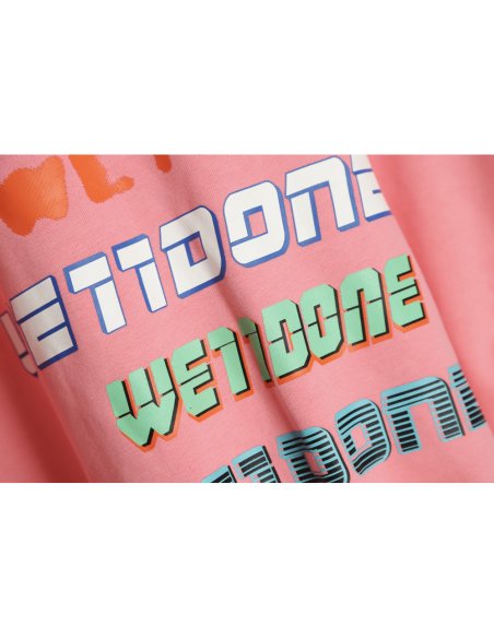 WE11 DONE 22FW Neon Barrage Crew Neck Sweatshirt,We11done