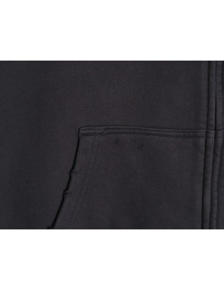 Balenciaga globe pattern printed distressed zipper jacket TSK1,Balenciaga