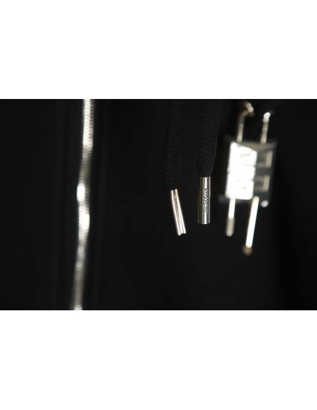 Givenchy 22FW lock double slider heavy velvet zipper jacket,Givenchy