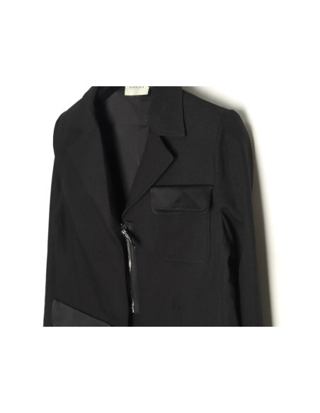 Gucci Solid Satin Wool Jacket Suit,Gucci
