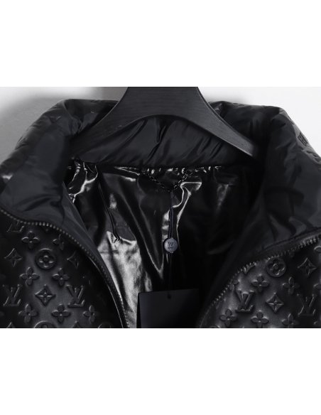 Louis Vuitton new patchwork embossed down jacket,Louis Vuitton