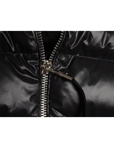 Moncler knitted stitching stand collar thin down jacket TSK2,Moncler