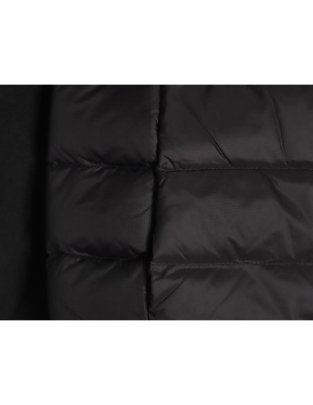 Moncler patchwork knitted stand collar lightweight down jacket TSK1,Moncler