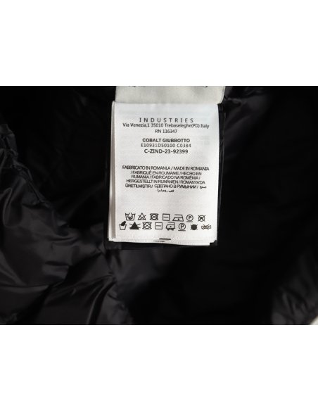 Moncler patchwork knitted stand collar lightweight down jacket TSK1,Moncler