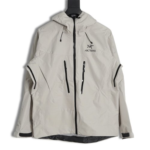 ARCTERYXAlpha SV Outdoor Hard Shell Jacket (Ivory White),Arcteryx