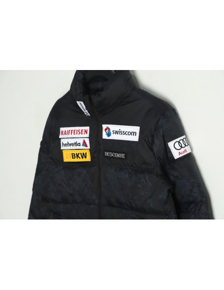 Descente 22Fw Audi multi-label down jacket,Descente