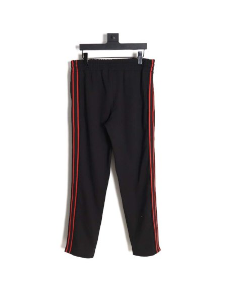 Celine 23Fw embroidered small label red edge webbing suit trousers,Celine