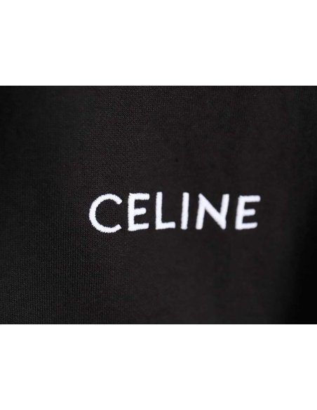 Celine 23Fw embroidered small label red edge webbing suit jacket,Celine