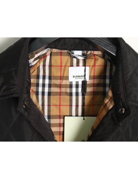 Burberry rhombus multi-pocket padded jacket,Burberry