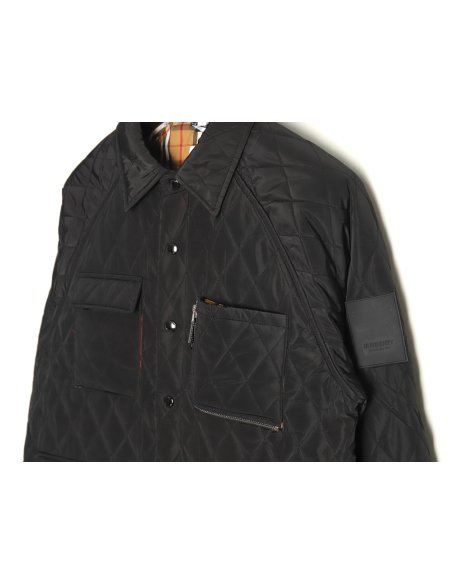 Burberry rhombus multi-pocket padded jacket,Burberry
