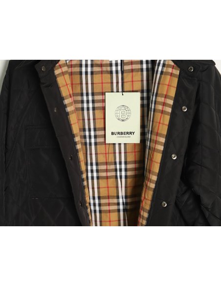 Burberry rhombus multi-pocket padded jacket,Burberry