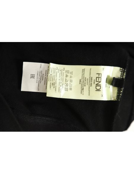 Fendi 23Fw double F presbyopic patchwork zipper jacket,Fendi