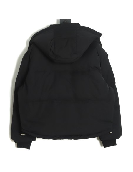 AMI PARIS 22SS solid color hooded down jacket TSK2,Ami