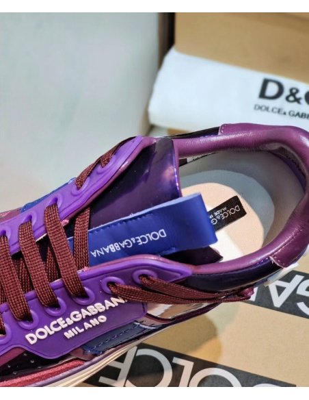 Dolce Gabbana Womens Custom 2.Zero Sneakers Purple