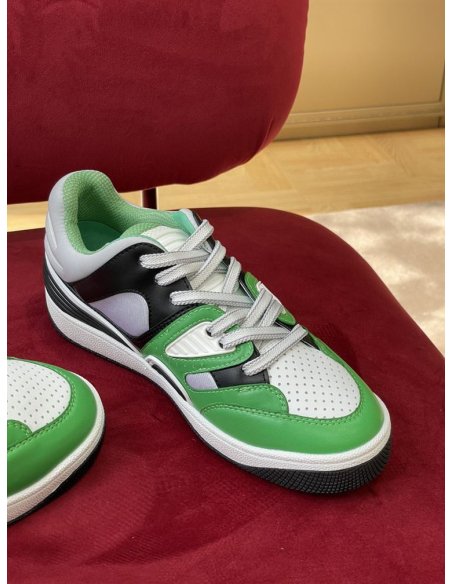 GUCCI BASKET SNEAKER IN GREEN DEMETRA - GCC109