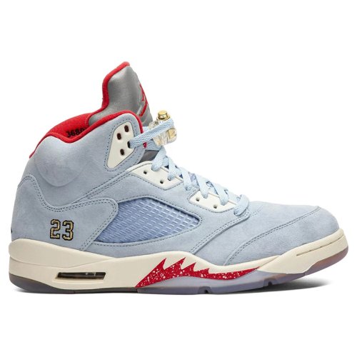 TROPHY ROOM X AIR JORDAN 5 RETRO ICE BLUE with high quality,best top AIR JORDAN 5