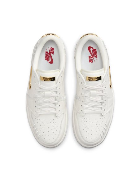Air Jordan 1 Low Method of Make Sail Metallic Gold with high quality,best top AIR JORDAN 1 LOW