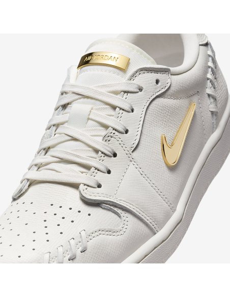 Air Jordan 1 Low Method of Make Sail Metallic Gold with high quality,best top AIR JORDAN 1 LOW