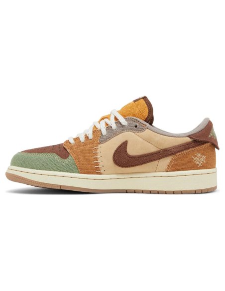 ZION WILLIAMSON X AIR JORDAN 1 RETRO LOW OG VOODOO with high quality,best top AIR JORDAN 1 LOW