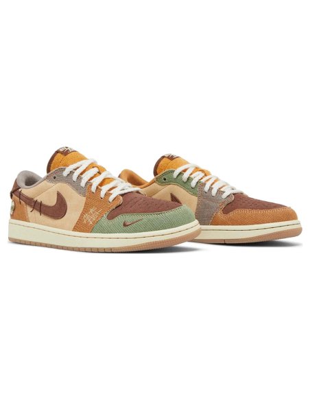ZION WILLIAMSON X AIR JORDAN 1 RETRO LOW OG VOODOO with high quality,best top AIR JORDAN 1 LOW