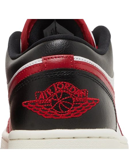 Air Jordan 1 Low White Gym Red with high quality,best top AIR JORDAN 1 LOW