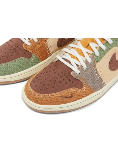 ZION WILLIAMSON X AIR JORDAN 1 RETRO LOW OG VOODOO with high quality,best top AIR JORDAN 1 LOW